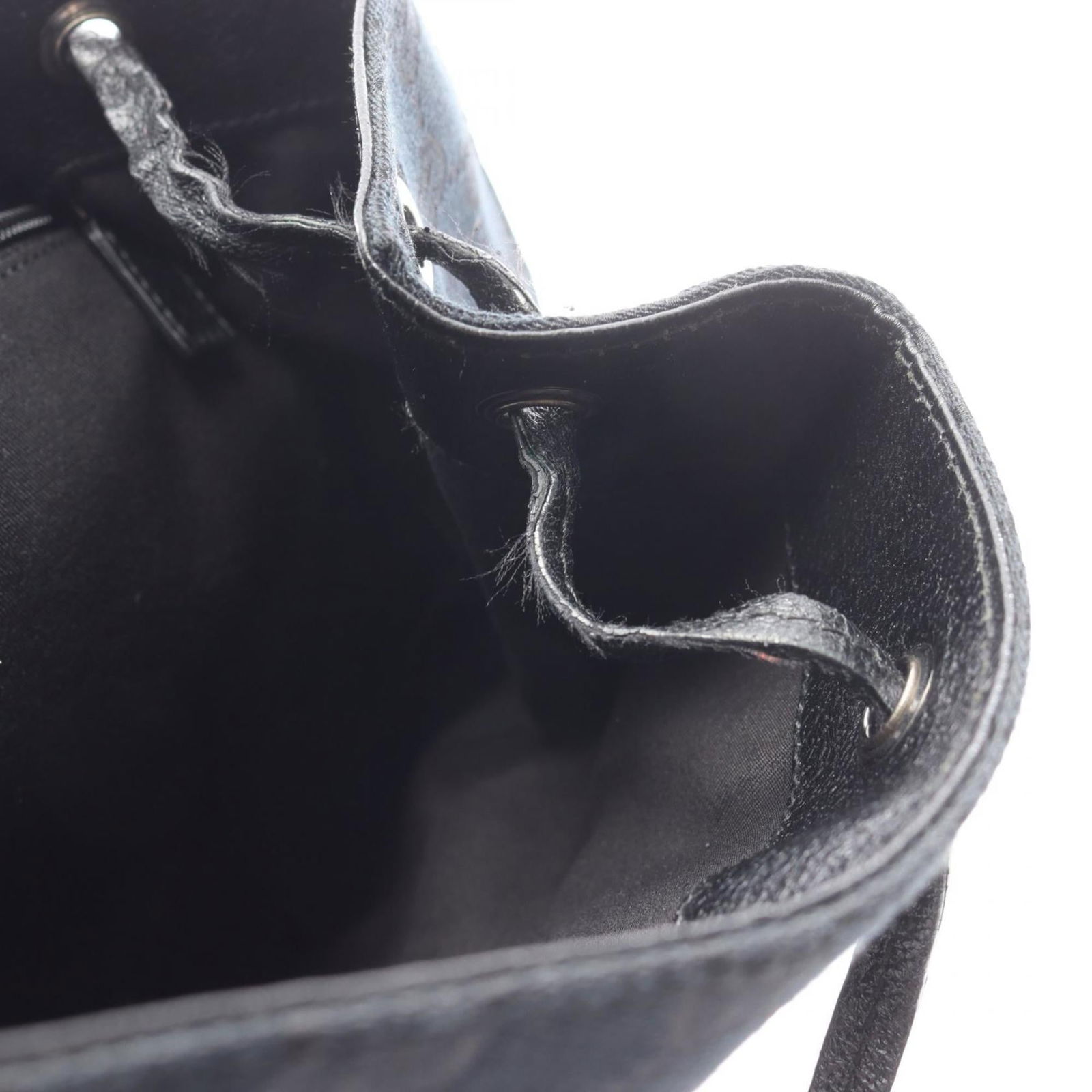 Gucci Canvas Leather Backpack - 6