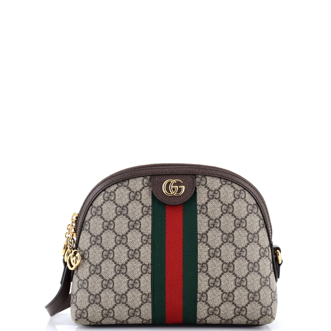 Gucci Ophidia Dome Shoulder Bag - Small GG Coated Canvas (1 of 7)