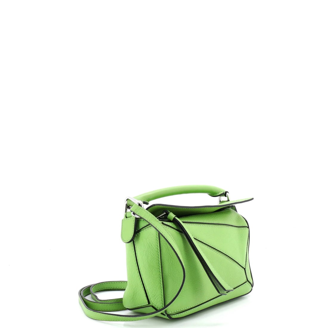 Loewe Mini Leather Puzzle Bag - 2