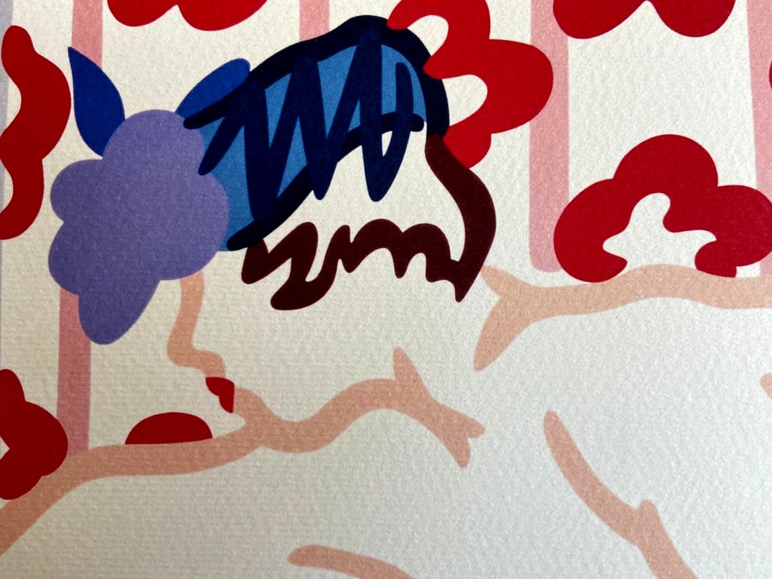 Numbered Tom Wesselmann Lithograph Op - 4