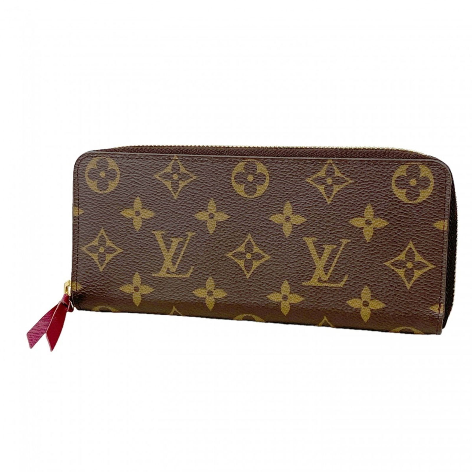 Louis Vuitton Bi-Fold Long Wallet: Louis Vuitton Bi-Fold Long Wallet A stylish and functional Louis Vuitton bi-fold long wallet, perfect for adding a touch of luxury to your daily essentials. With its iconic fuchsia color and sleek