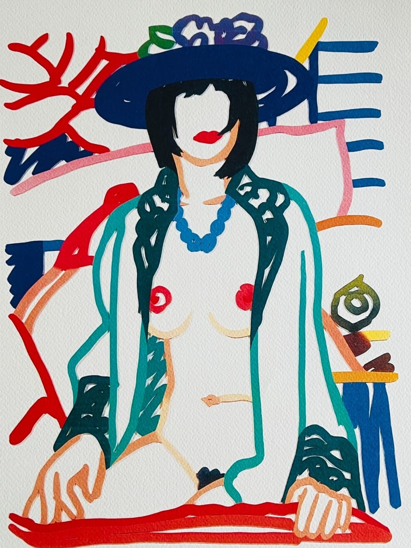 Numbered Tom Wesselmann Lithograph Handmade Op - 2