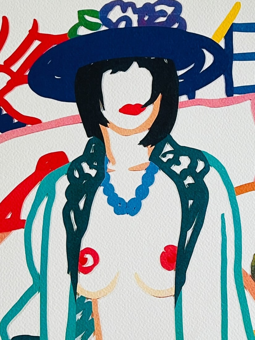 Numbered Tom Wesselmann Lithograph Handmade Op - 3