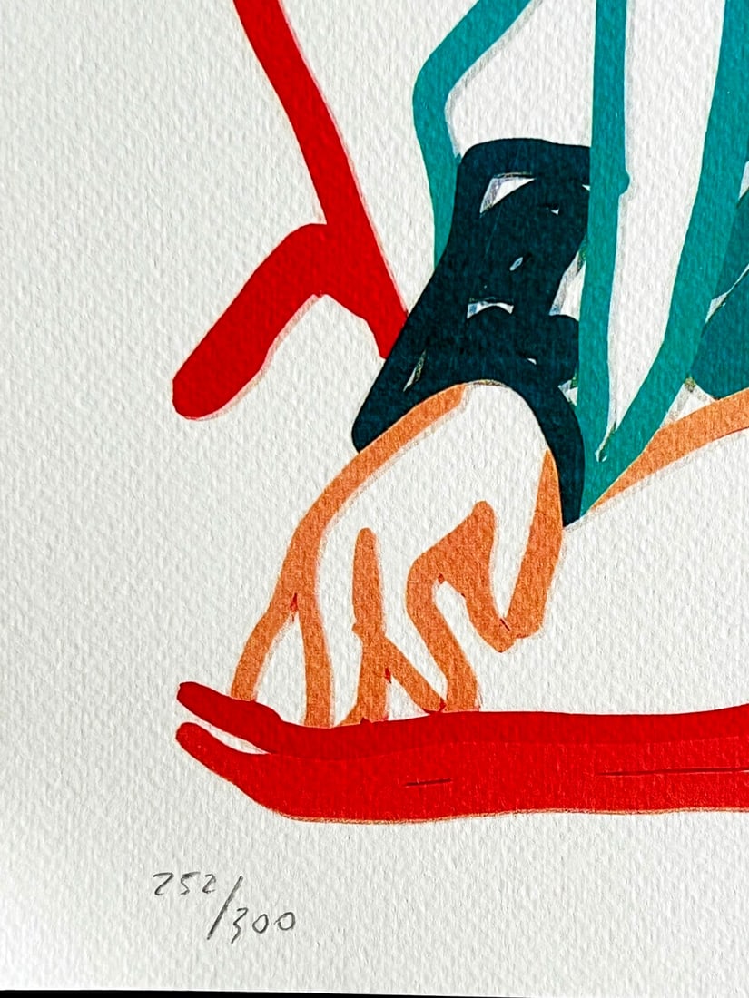 Numbered Tom Wesselmann Lithograph Handmade Op - 5