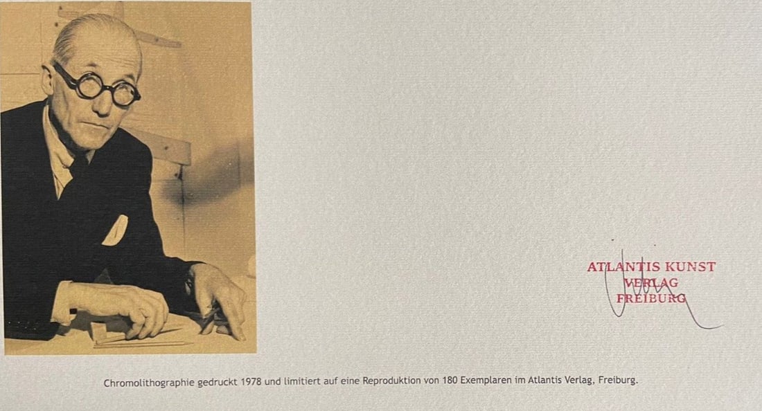 Le Corbusier Lithograph #180 - 12