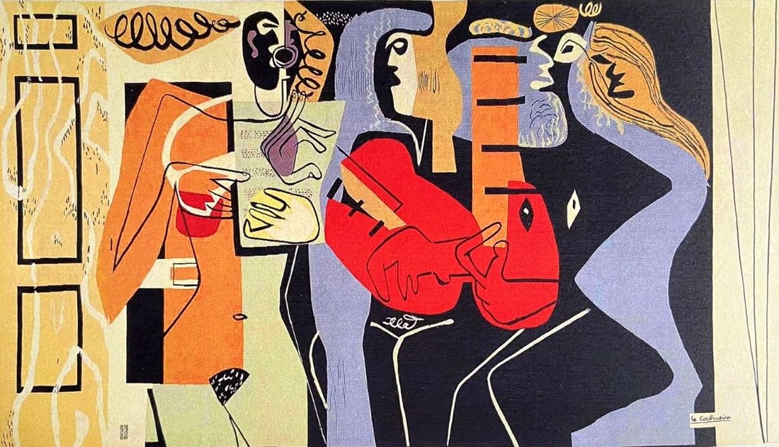 Le Corbusier Lithograph #180 - 2