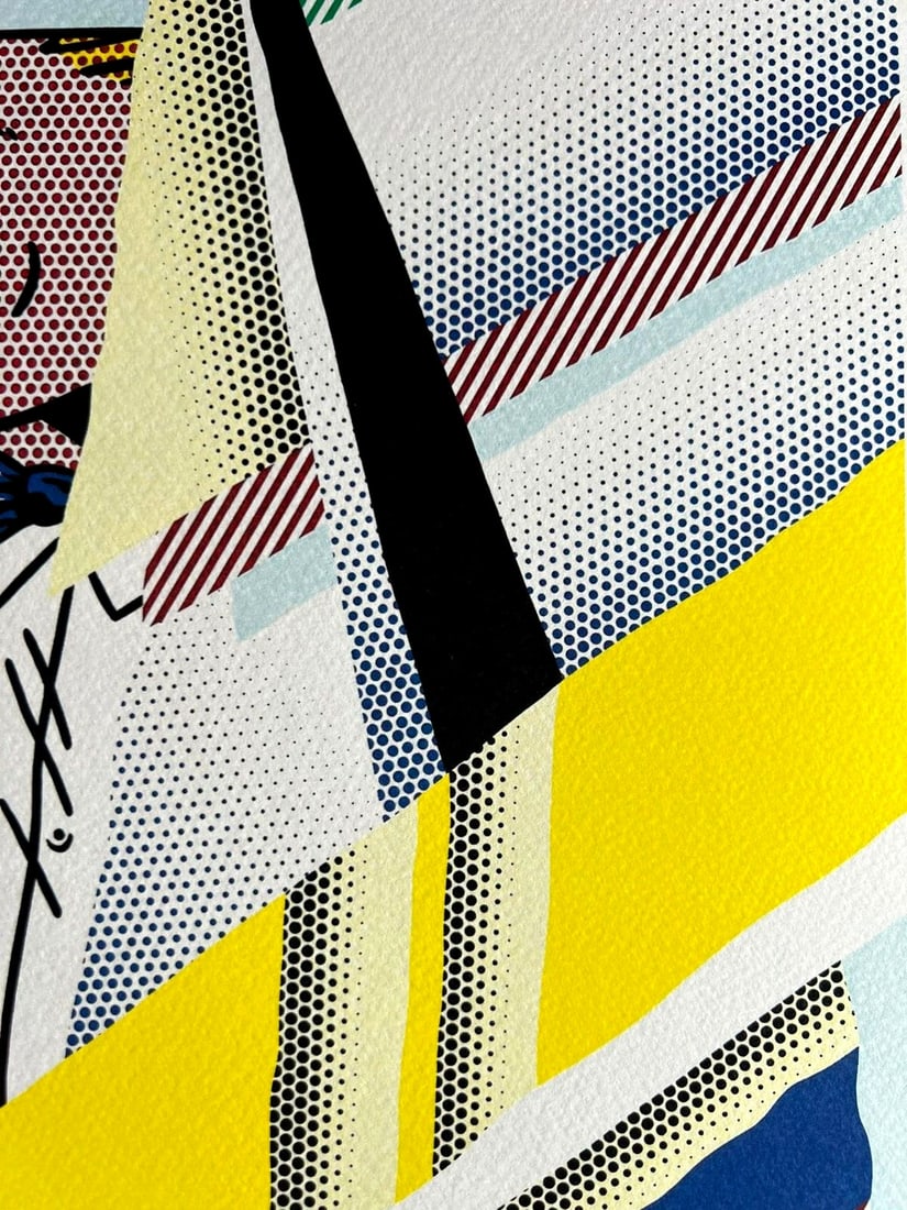 Numbered Roy Lichtenstein Lithograph - 7