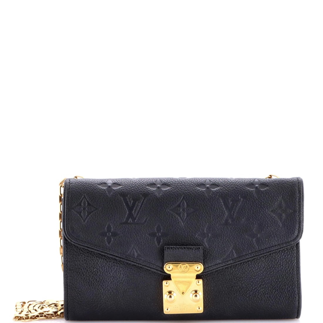Leather Louis Vuitton Saint Germain Pochette Monogram Empreinte: Leather Louis Vuitton Saint Germain Pochette Monogram Empreinte Own the timeless elegance of Louis Vuitton's iconic Saint Germain Pochette Monogram Empreinte, a classic shoulder bag that exudes