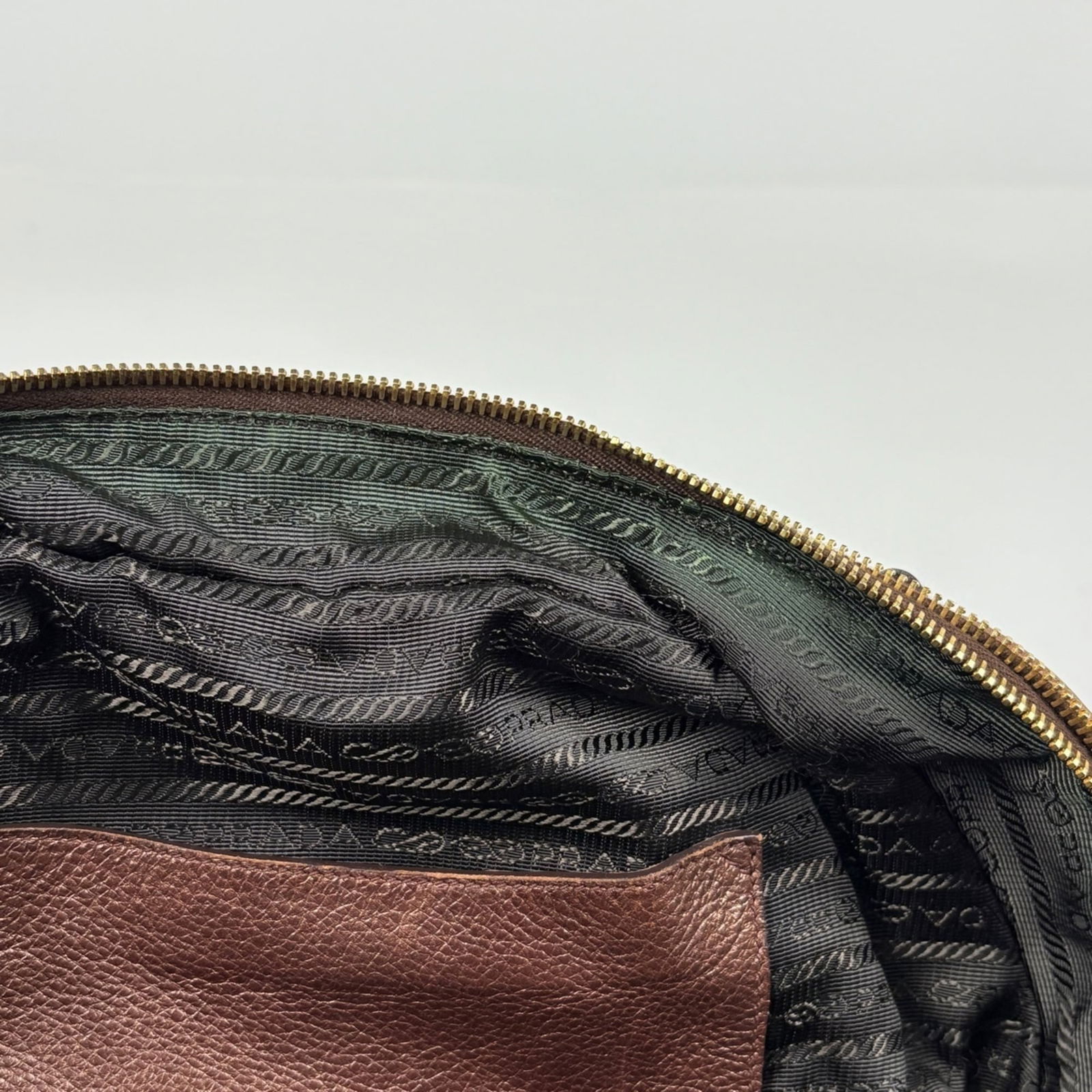 Prada Leather Shoulder Bag - 7