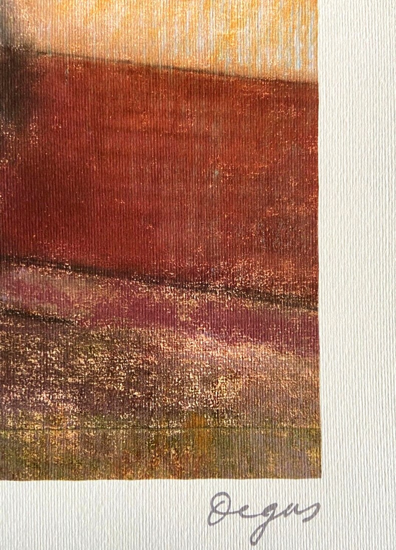 Numbered Lithograph - Edgar Degas - 6