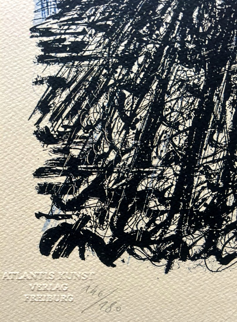 1986 Bernard Buffet Lithograph Op Numbered - 7