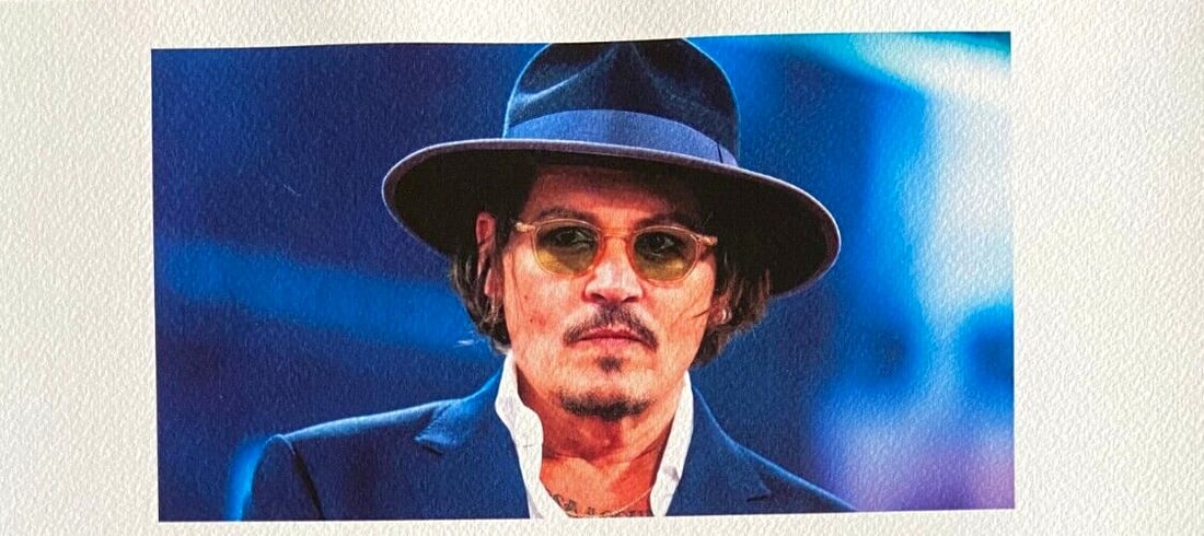 200 - Johnny Depp Lithograph - 10
