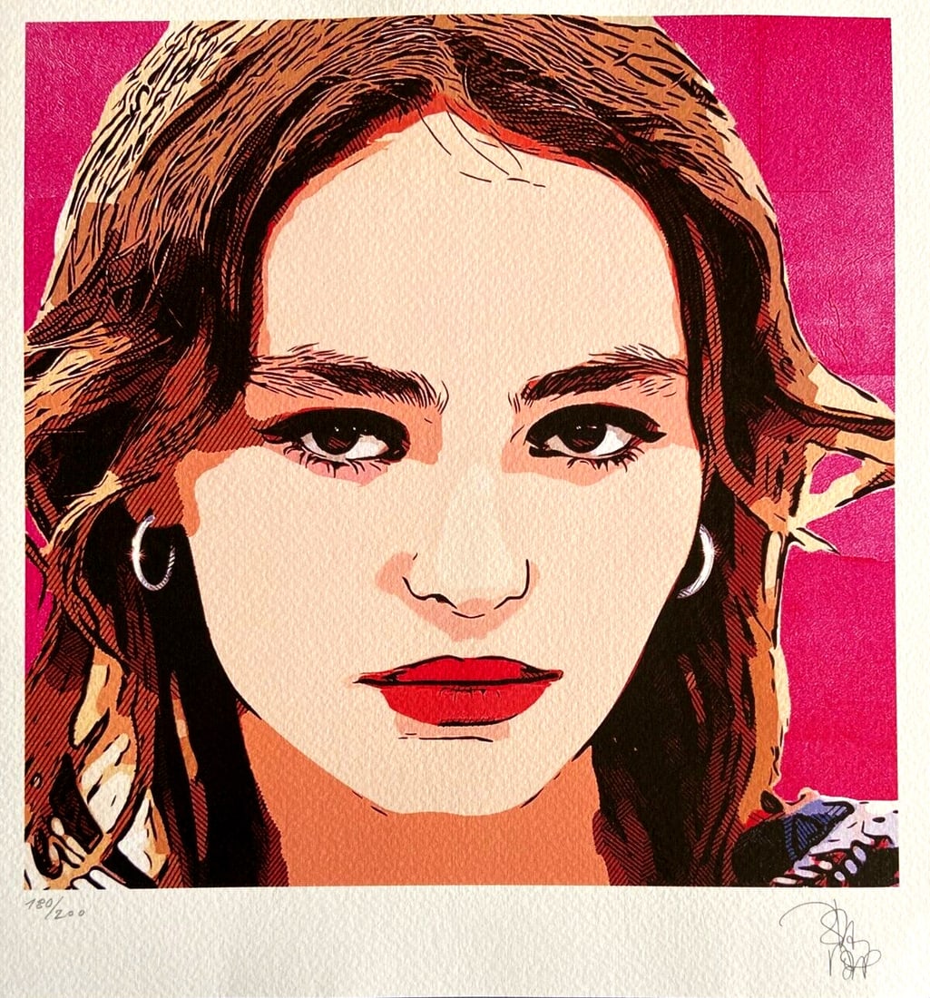 200 - Johnny Depp Lithograph - 2