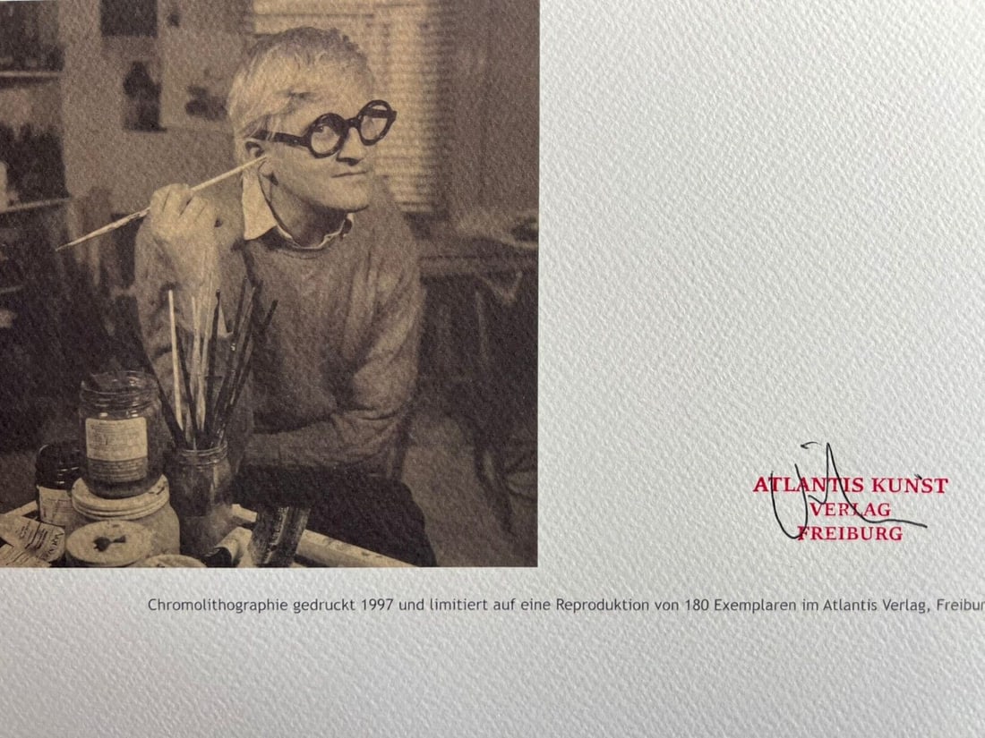 Lithograph David Hockney - 10