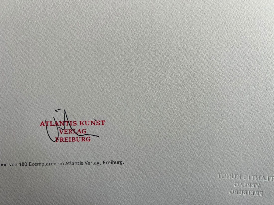 Lithograph David Hockney - 11