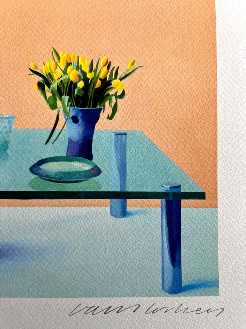 Lithograph David Hockney - 7