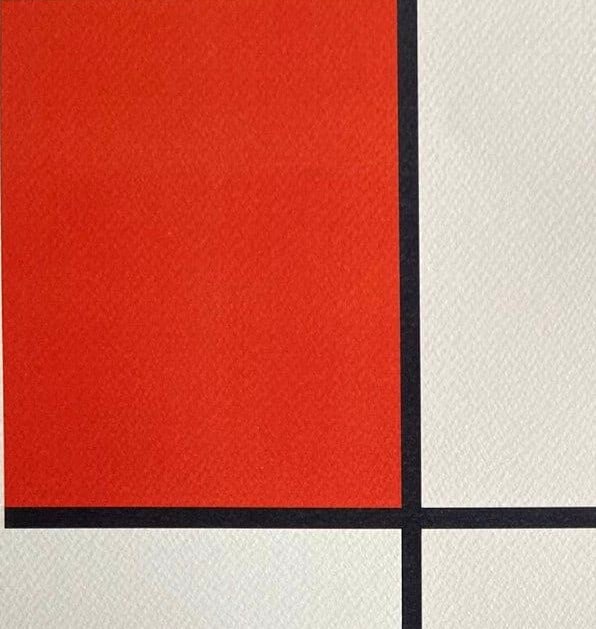Numbered Piet Mondrian Lithograph - 3