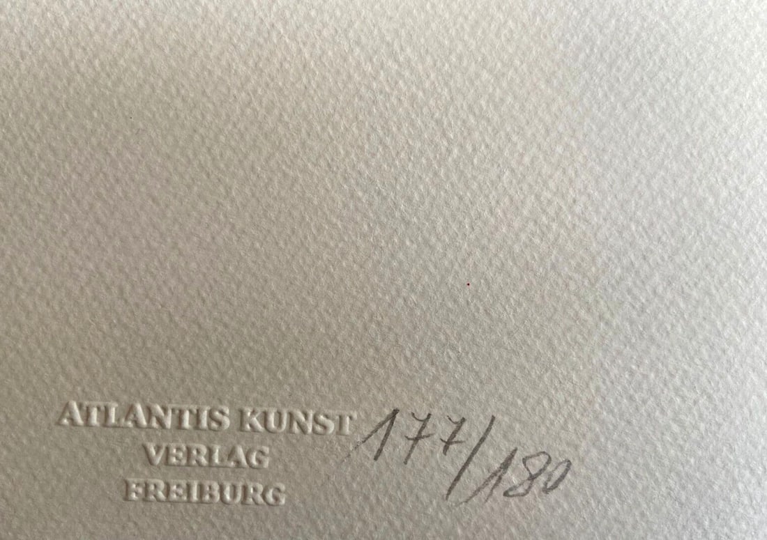 Numbered Piet Mondrian Lithograph - 4