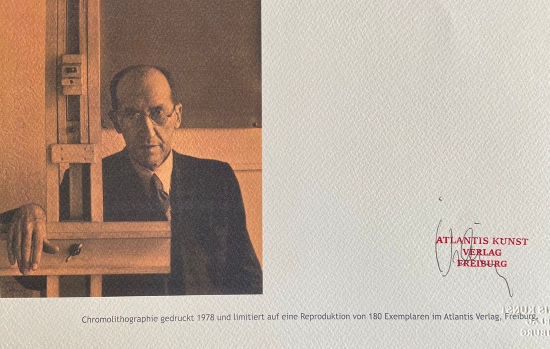 Numbered Piet Mondrian Lithograph - 8