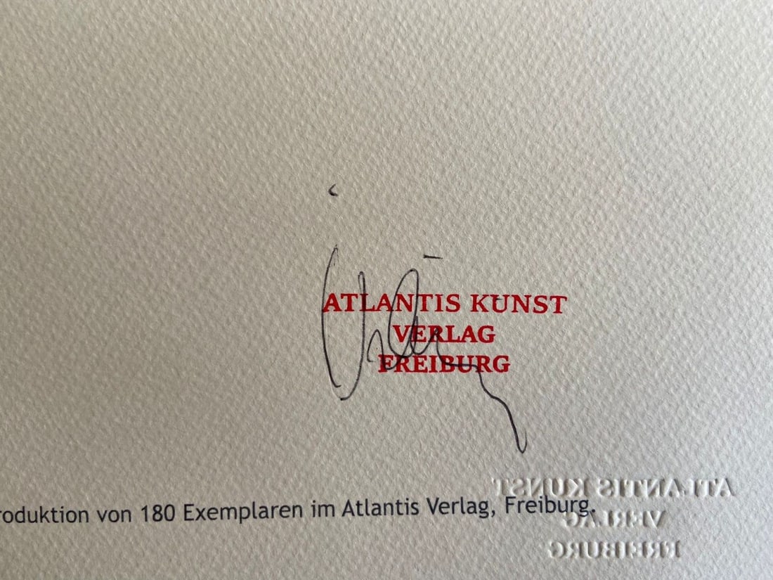 Numbered Piet Mondrian Lithograph - 9