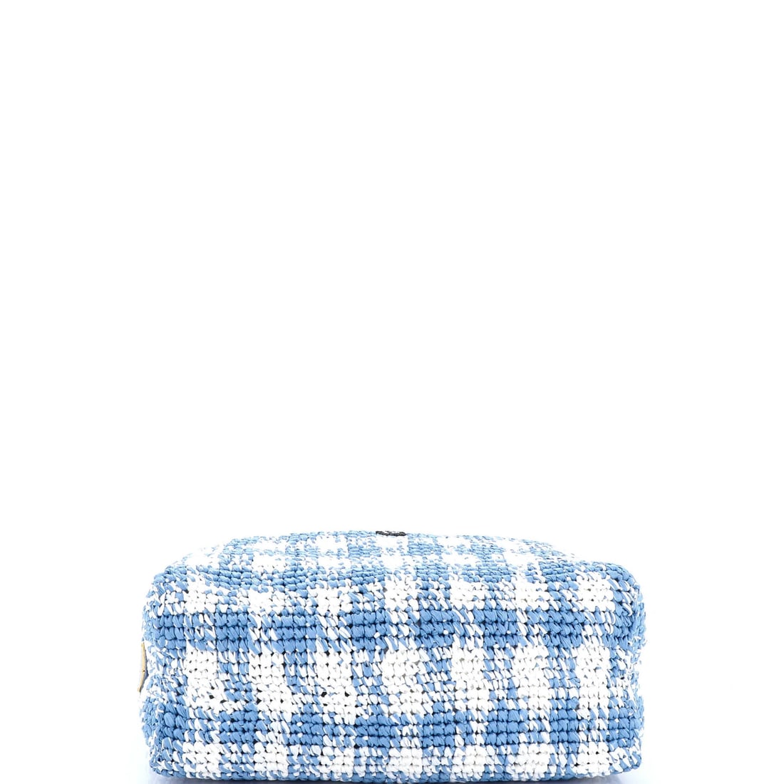 Large Prada Logo Tote Raffia - 5