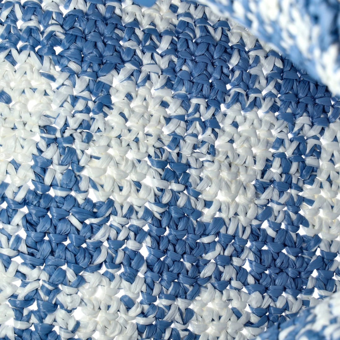 Large Prada Logo Tote Raffia - 6