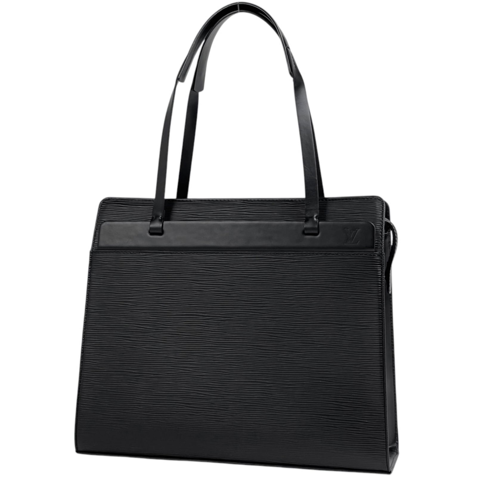Louis Vuitton Epi Leather Tote Bag: Louis Vuitton Epi Leather Tote Bag A timeless and sophisticated choice, this Louis Vuitton Epi Leather Tote Bag is crafted from high-quality black Epi leather, exuding classic French elegance. With