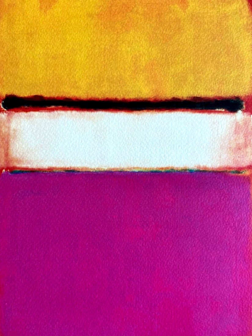Lithograph Mark Rothko - 3