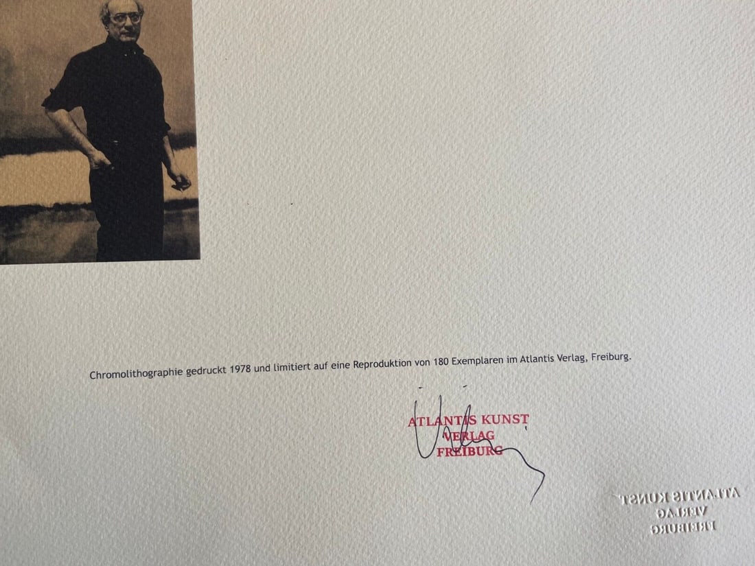 Lithograph Mark Rothko - 8