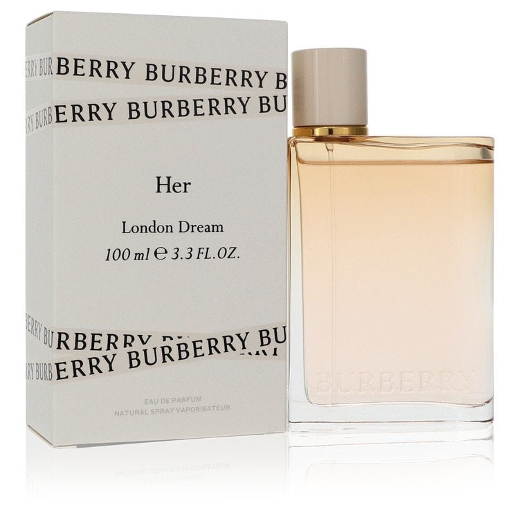 Burberry Her London Dream Perfume By Eau De Parfum Spray: Burberry Her London Dream Perfume By Eau De Parfum Spray Indulge in the timeless elegance of Burberry Her London Dream, a sophisticated eau de parfum spray that exudes refinement and poise. With its
