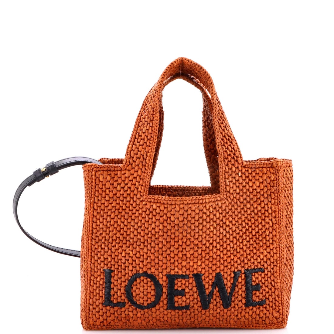 Loewe Paula's Ibiza Logo Convertible Raffia Small Tote: Loewe Paula's Ibiza Logo Convertible Raffia Small Tote The Loewe Paula's Ibiza Logo Convertible Raffia Small Tote is a stylish and versatile accessory that combines rich, earthy tones with sleek