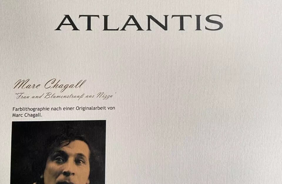 Limited Marc Chagall Lithograph Numbered - 12