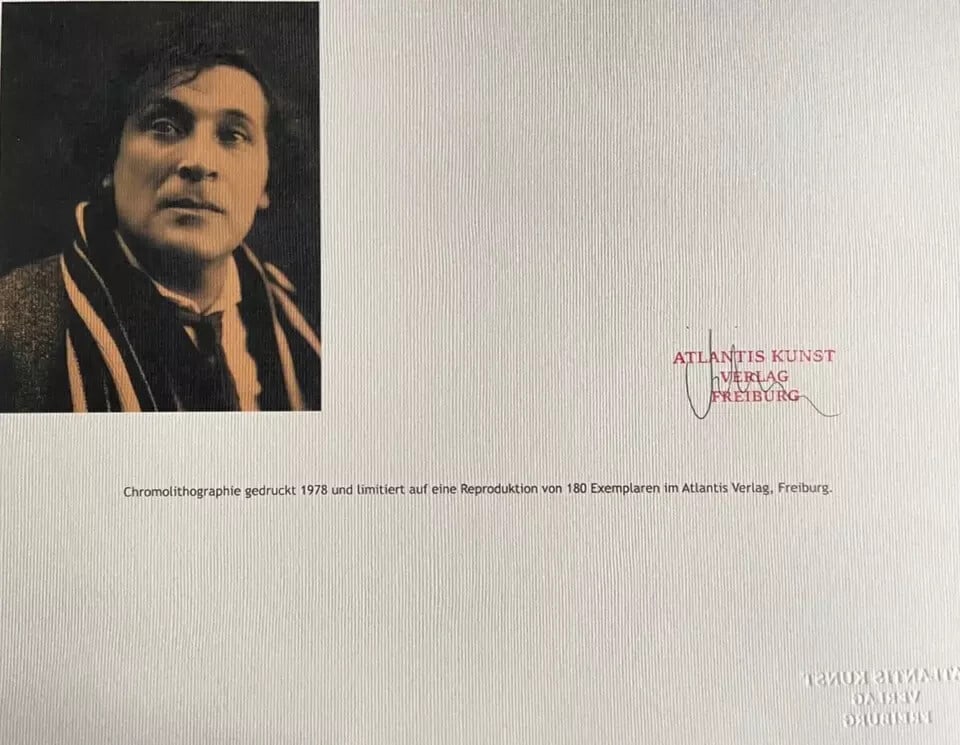 Limited Marc Chagall Lithograph Numbered - 13