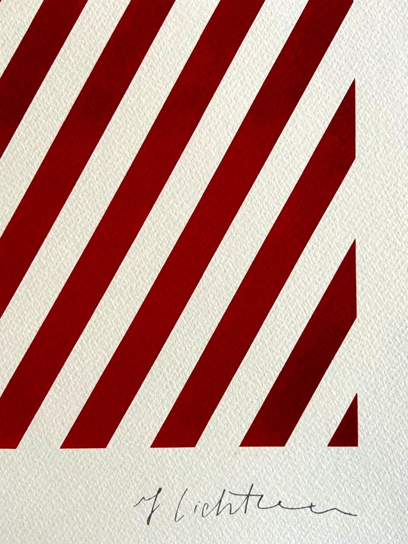 Numbered Roy Lichtenstein Lithograph - 5