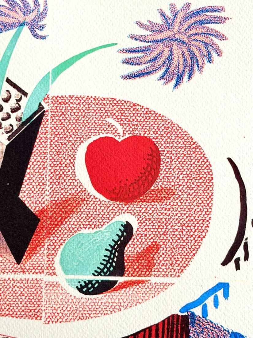 David Hockney Lithograph 'Rain' (Numbered) - 6