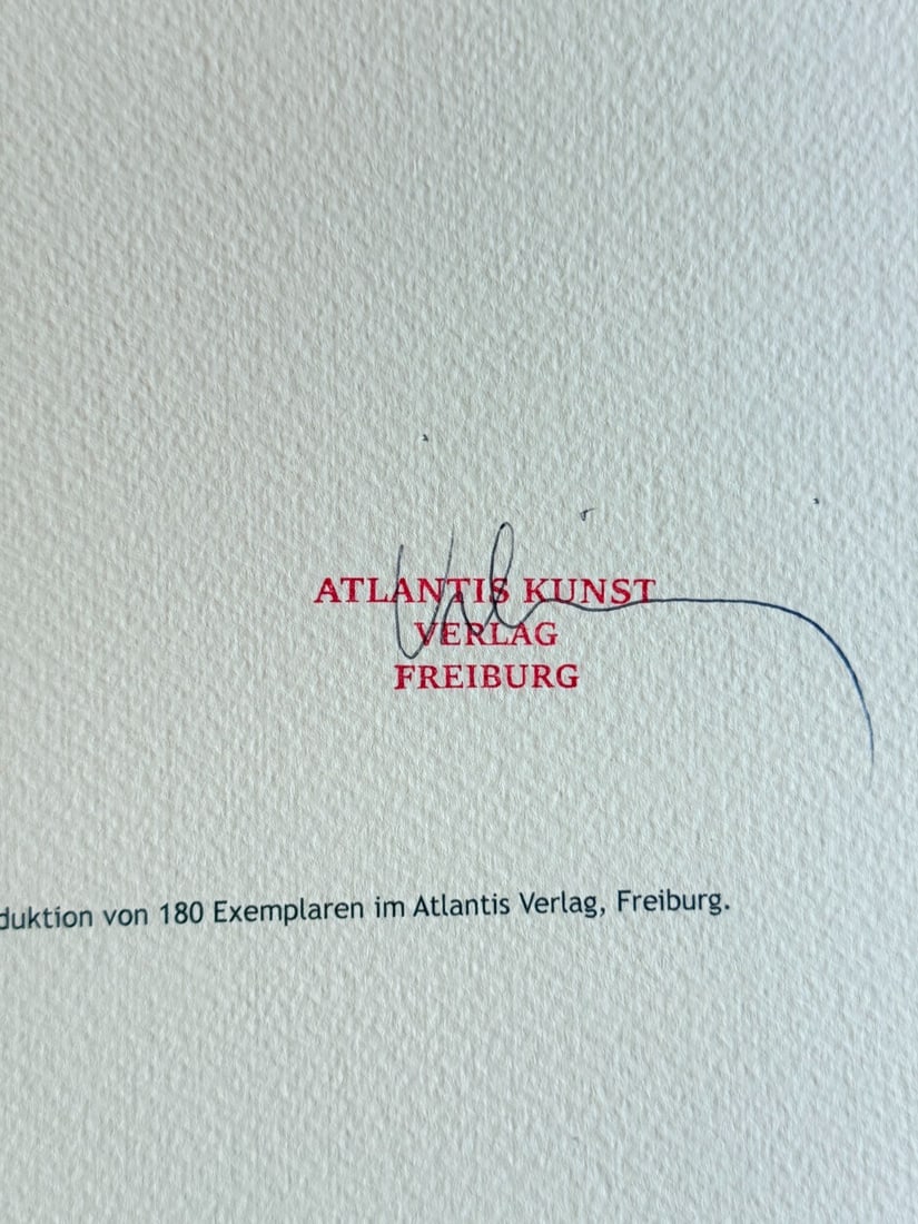 Numbered Sonia Delaunay Lithograph - 9