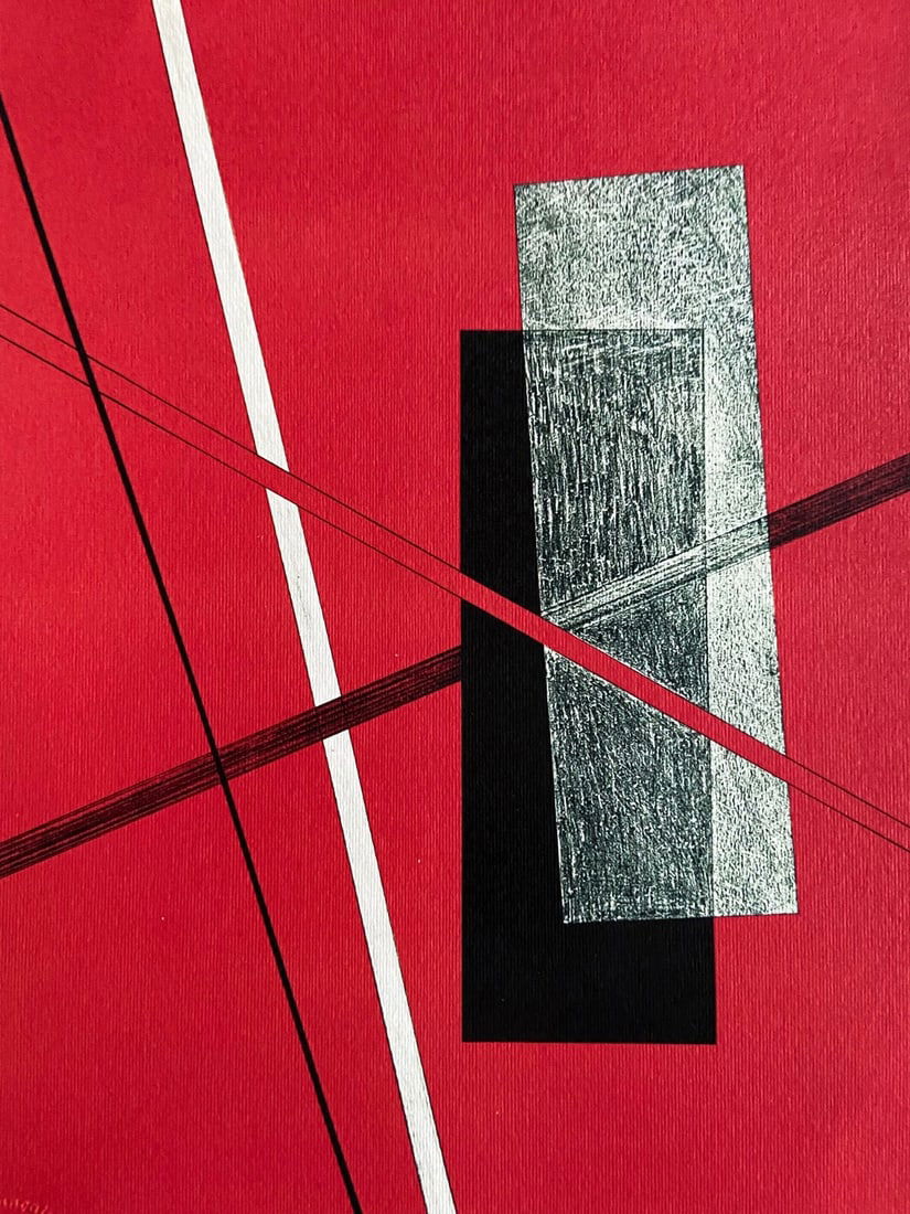 Laszlo Moholy-Nagy Lithograph #Op - 3