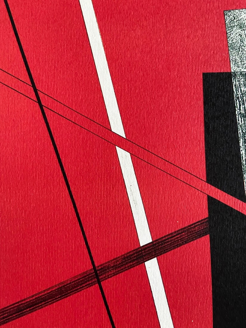 Laszlo Moholy-Nagy Lithograph #Op - 5