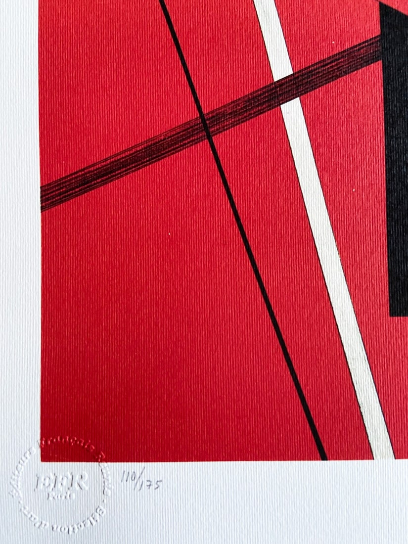 Laszlo Moholy-Nagy Lithograph #Op - 6