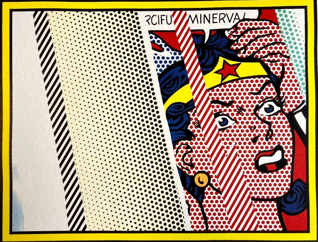 Roy Lichtenstein Lithograph #Op - 3