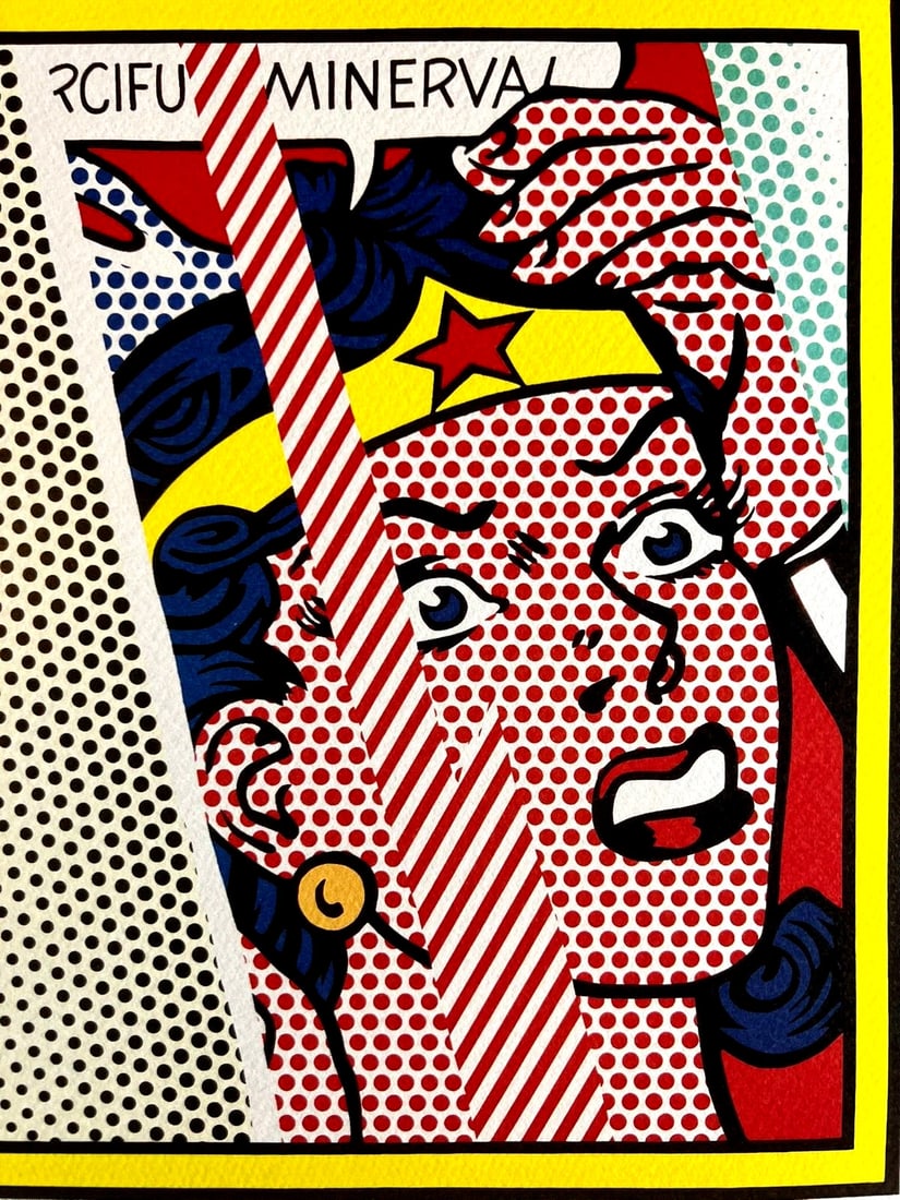 Roy Lichtenstein Lithograph #Op - 4