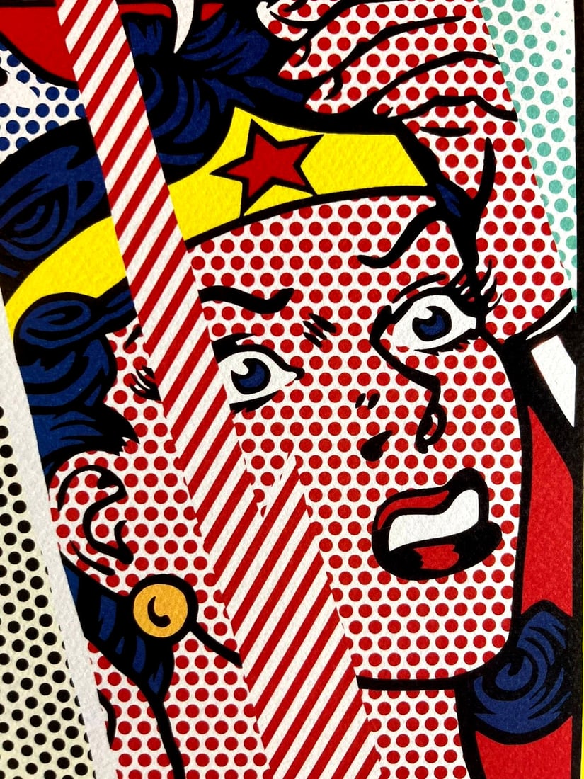 Roy Lichtenstein Lithograph #Op - 5