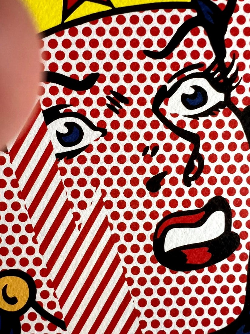 Roy Lichtenstein Lithograph #Op - 6