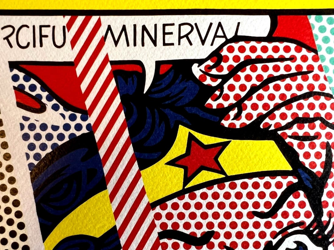 Roy Lichtenstein Lithograph #Op - 7