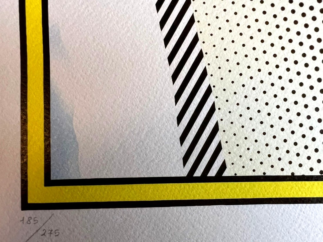 Roy Lichtenstein Lithograph #Op - 8