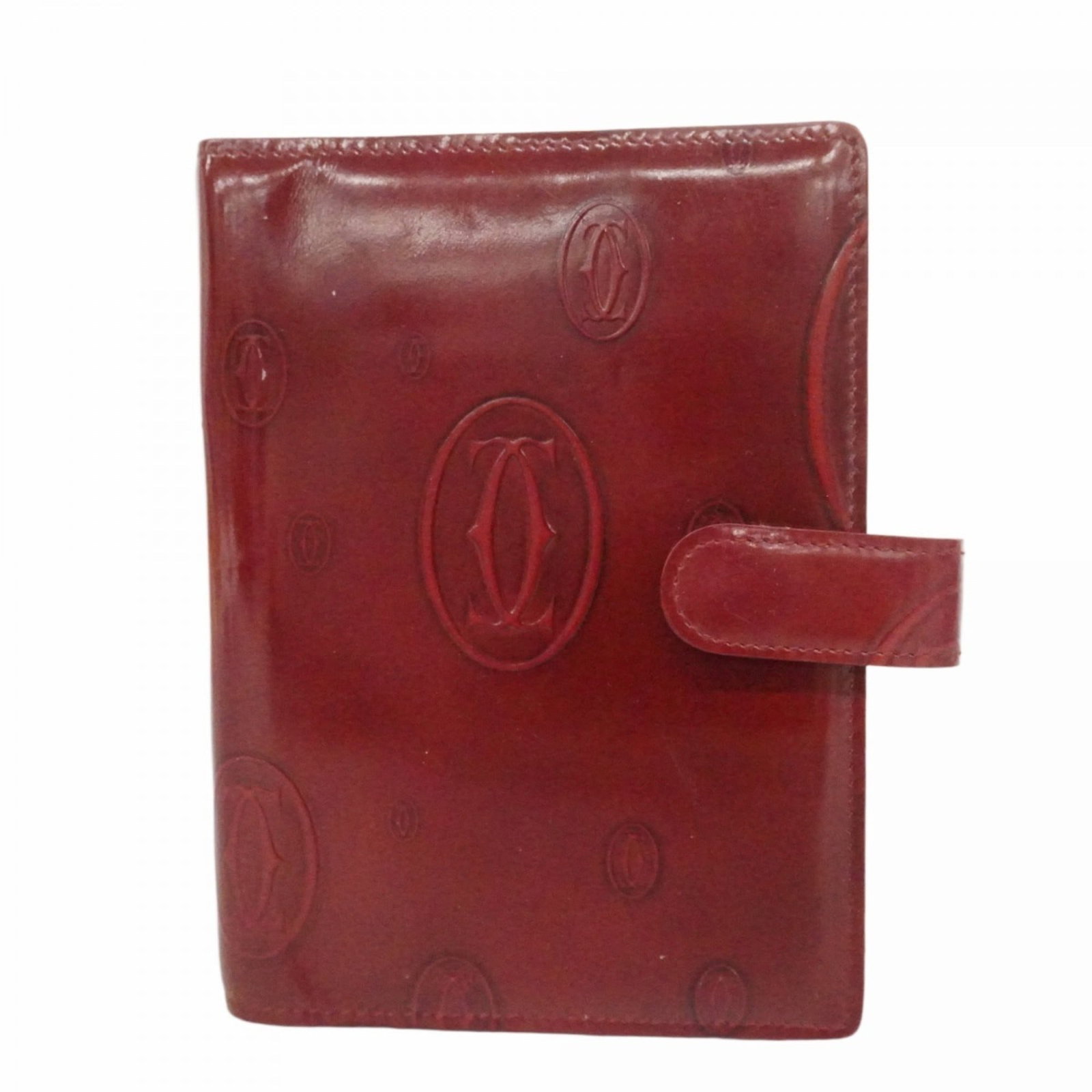 for Men and Women - Cartier Happy Birthday Enamel Diary Cover - Bordeaux: for Men and Women - Cartier Happy Birthday Enamel Diary Cover - Bordeaux Add a touch of elegance to your daily routine with the Cartier Happy Birthday Enamel Diary Cover, a beautiful Bordeaux-colored