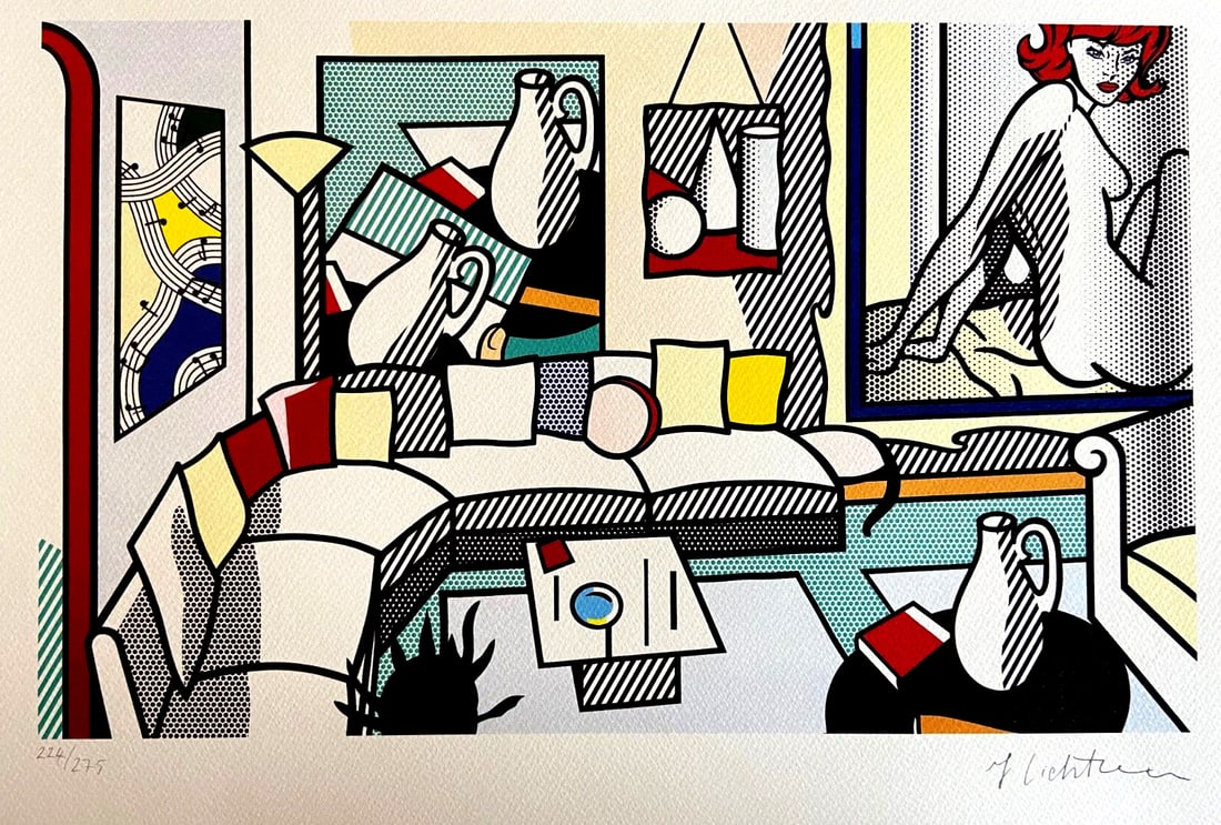 Numbered Roy Lichtenstein Lithograph - 2