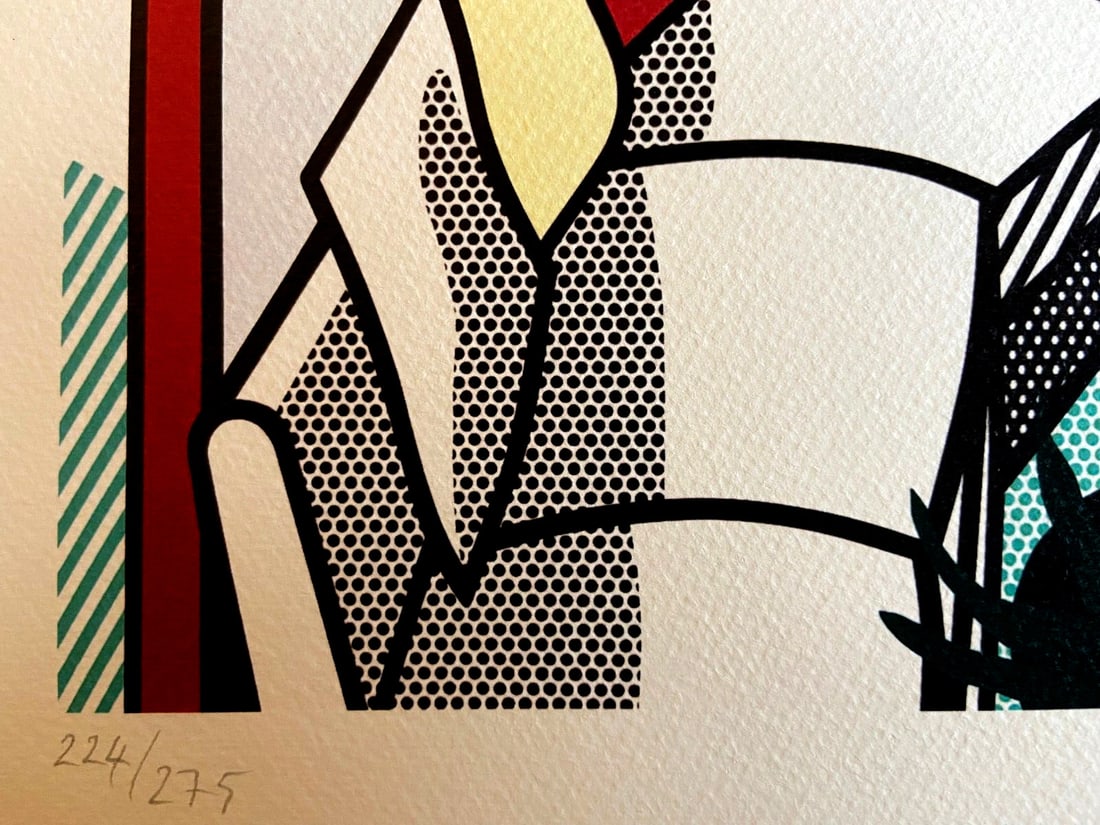 Numbered Roy Lichtenstein Lithograph - 8