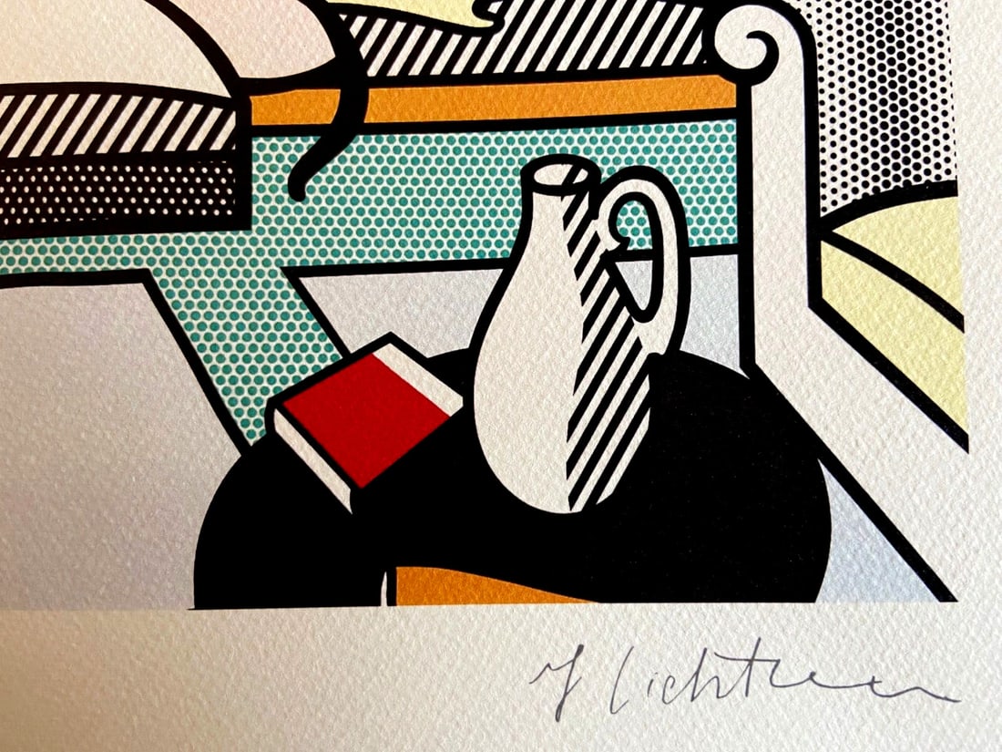 Numbered Roy Lichtenstein Lithograph - 9
