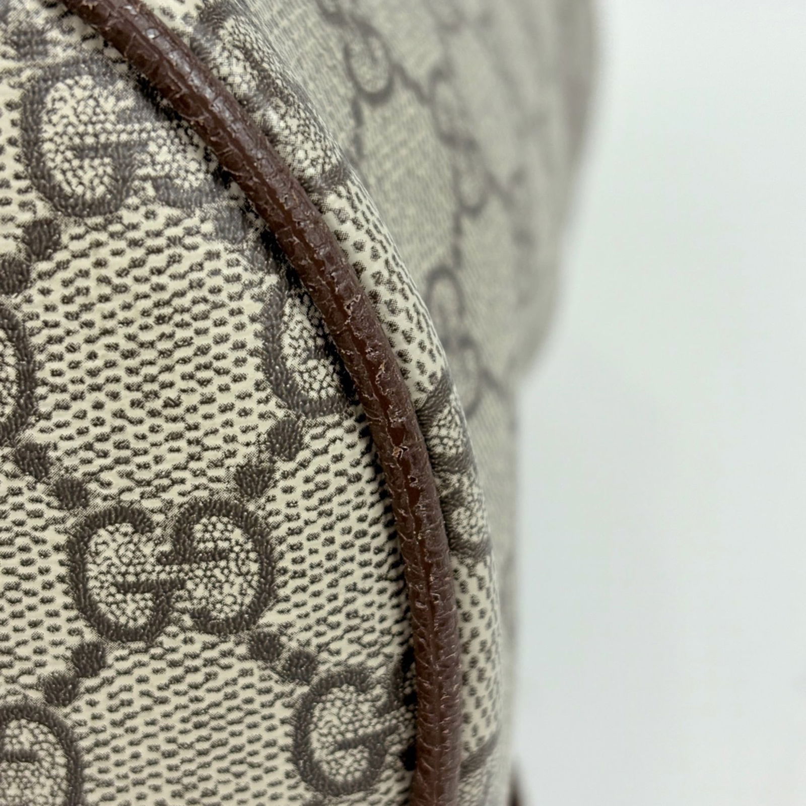 Gucci Coated Canvas Leather Backpack - 5